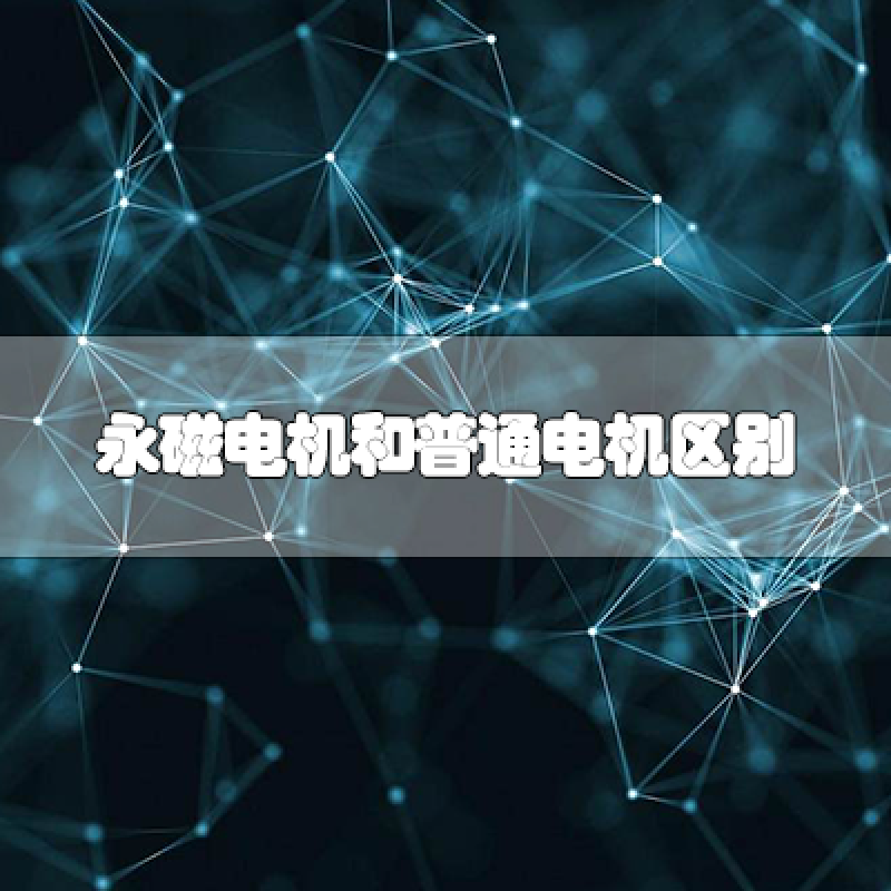 永磁電機(jī)和普通電機(jī)區(qū)別